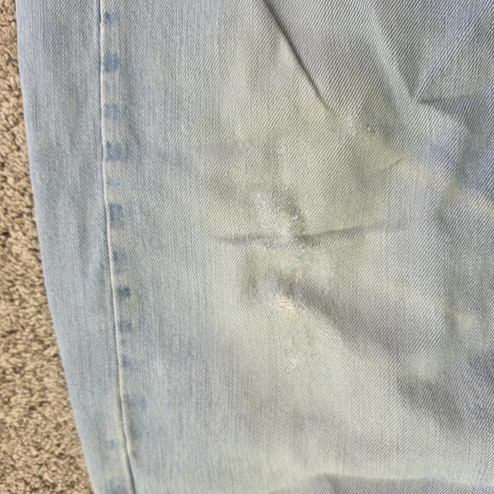 VINTAGE Levi's 505 Regular Fit Jeans Mens 38x29 Light Wash Blue Outdoor Casual